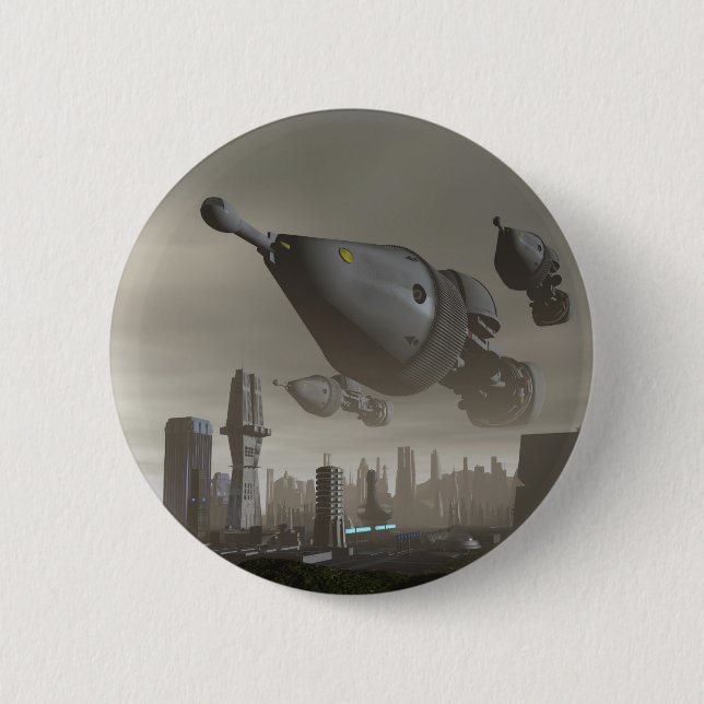 Riesenspacecraft Ankunft 2 Schaltfläche Button (Vorderseite)