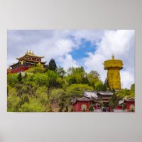 Riesentibeterrad in Shangri-la - Yunnan