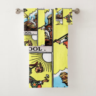 Riesenwaite Tarot Major Arcana Der Narr Badhandtuch Set