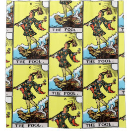 Riesenwaite Tarot Major Arcana Der Narr Duschvorhang