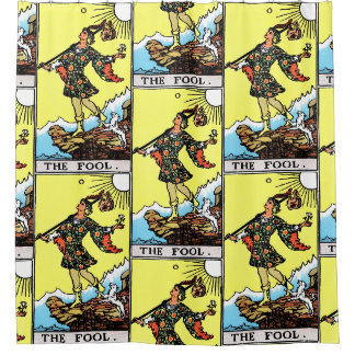 Riesenwaite Tarot Major Arcana Der Narr Duschvorhang