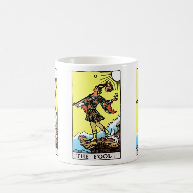 Riesenwaite Tarot Major Arcana Der Narr Kaffeetasse (Mittel)