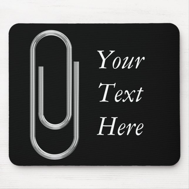 riesige Büroklammer Mousepad (Vorne)