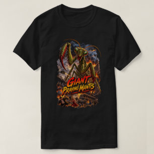 Riesige Gottesanbeterin Klassischer Monster-Horror T-Shirt