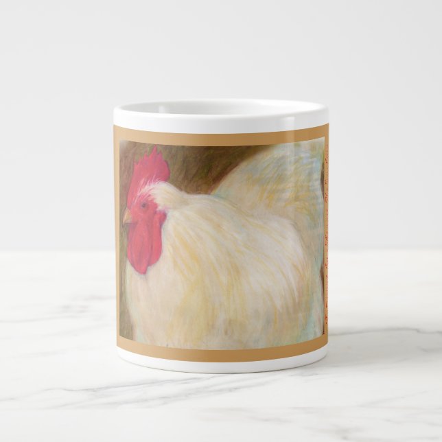 Riesige Huhn-Tasse Jumbo-Tasse (Vorderseite)
