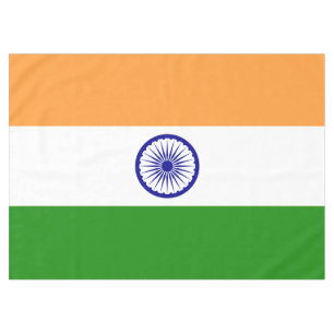 Riesige indische Flaggen-Tischdecke Tischdecke