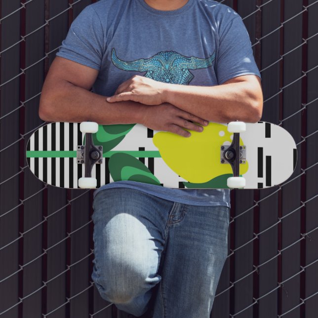 Riesige Lemon Pflanze Zitrusfrüchte Skateboard (Außenbereich 3)
