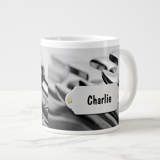 Riesige Mechaniker-Kaffee-Tassen Jumbo-Tasse (Vorderseite Rechts)