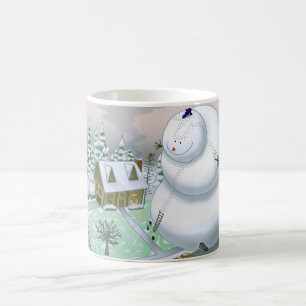 Riesige Snowman-Tasse Tasse