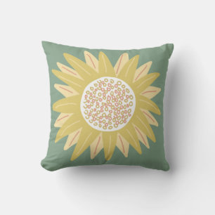 Riesige Sonnenblume Kissen