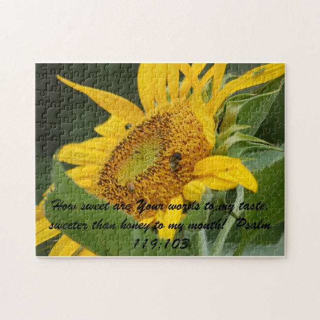 Riesige Sonnenblume-Puzzlespiel Puzzle (Horizontal)