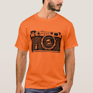 Riesige sowjetisch-russische Kamera - Schwarz T-Shirt