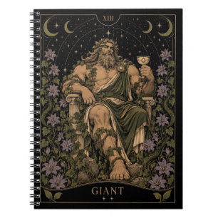 Riesige, sternenklar Tarot-Kunst Notizblock