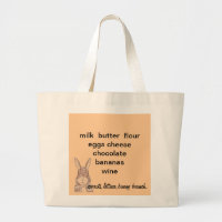 Riesige Tasche mit EinkaufsErinnerung