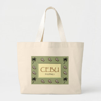 Riesige Taschen-Tasche CEBUS Philippinen Jumbo Stoffbeutel