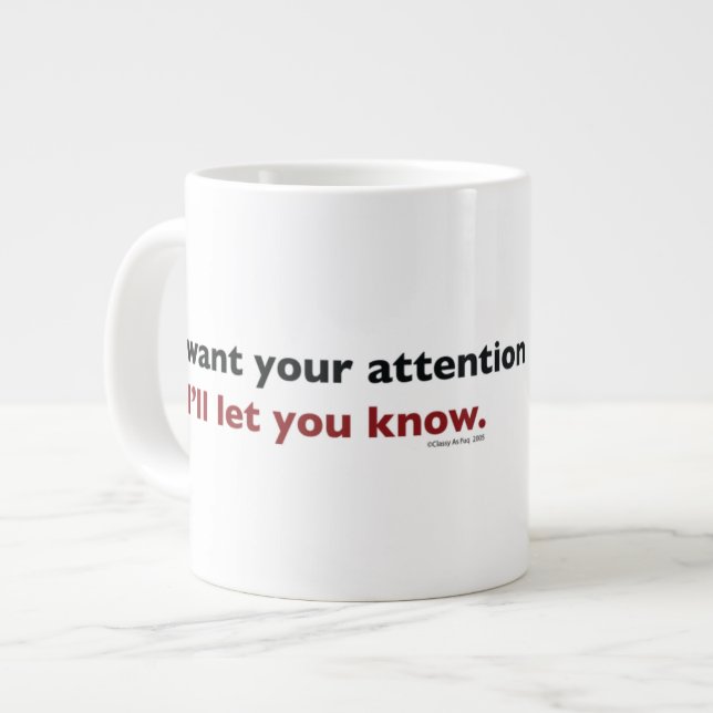 Riesige Tasse (Vorderseite Links)