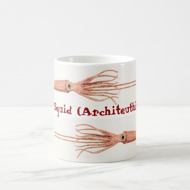 Riesige Tintenfisch-Tasse Kaffeetasse (Mittel)