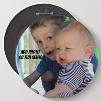 Riesiger 6 Zoll Foto-Button mit individuellem Bild Button