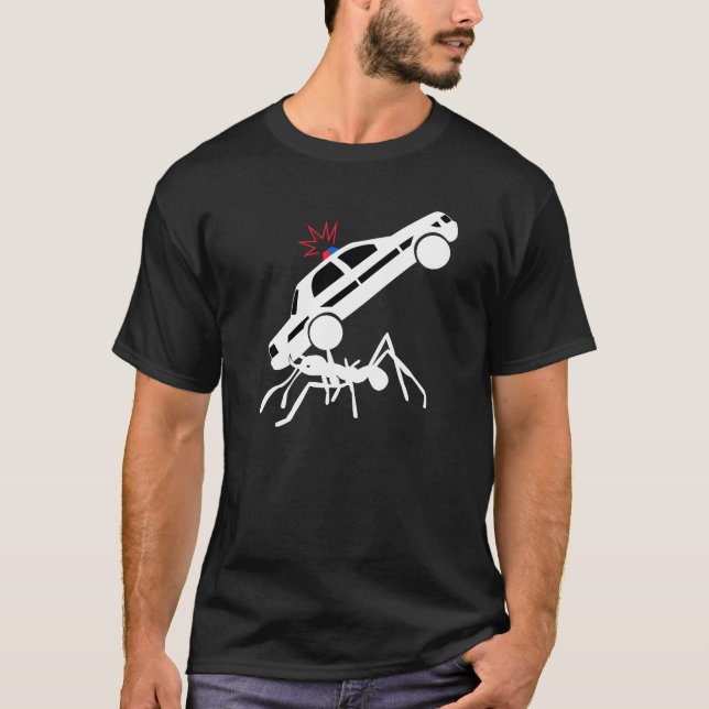 Riesiger Ameisen-Angriffs-T - Shirt (Vorderseite)