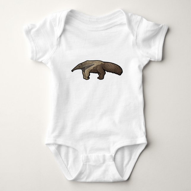 Riesiger Anteater Baby Strampler (Vorderseite)