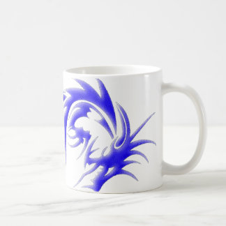 Riesiger blauer Drache Tasse