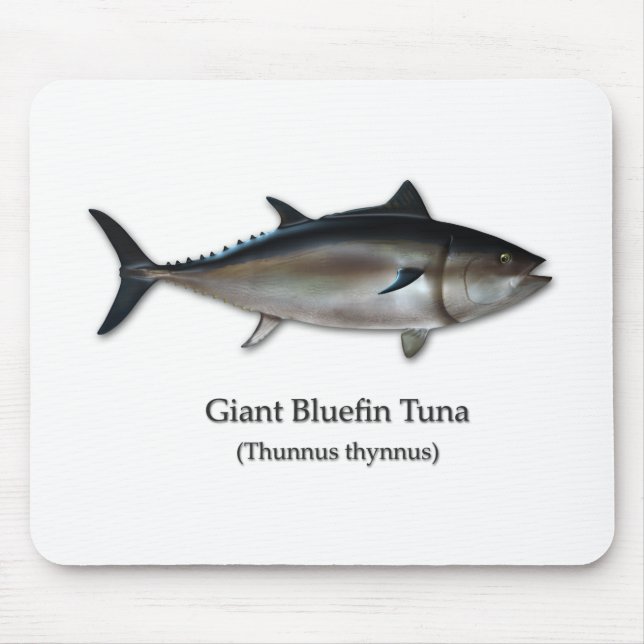 Riesiger Bluefin-Thunfisch Mousepad (Vorne)