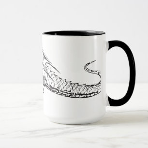 Riesiger Drache Tasse