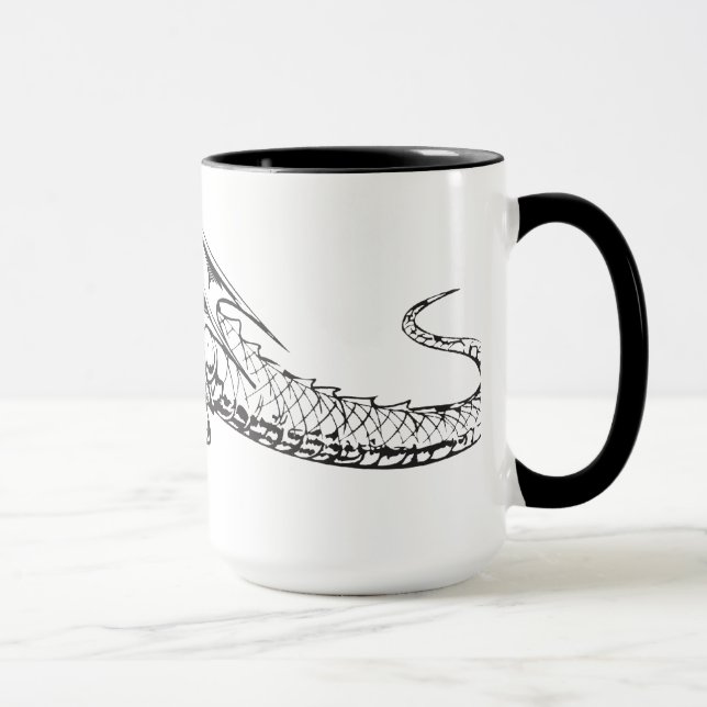 Riesiger Drache Tasse (Rechts)