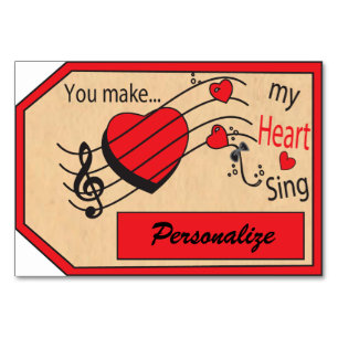 Riesiger Geschenk-Umbau lassen Sie mein Herz Tischnummer