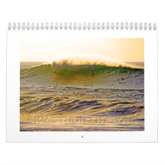 Riesiger Hawaii-Brandungs-Kalender Kalender