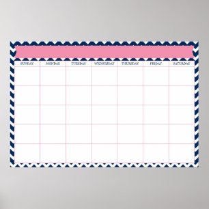 Riesiger Kalender Poster