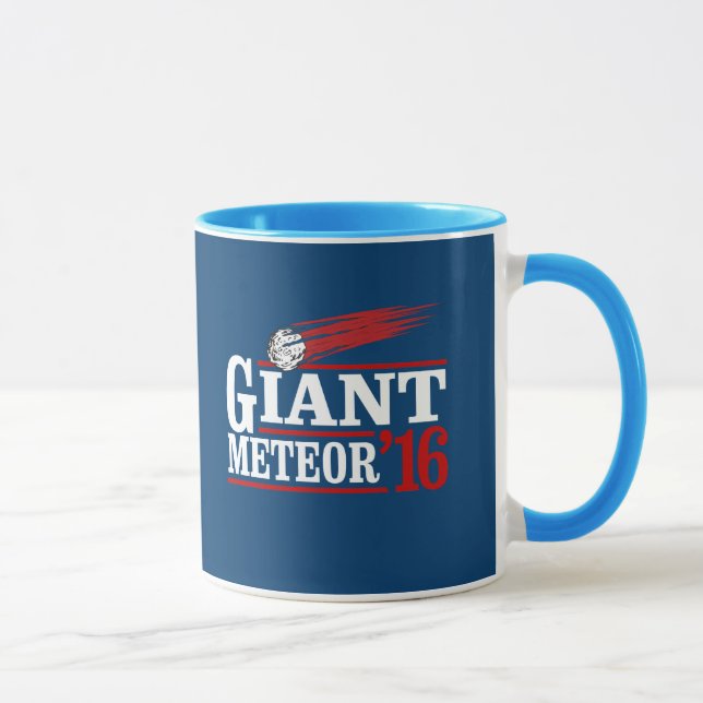 Riesiger Meteor 2016 Tasse (Rechts)
