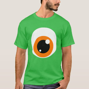 Riesiger Monster-Augen-T - Shirt