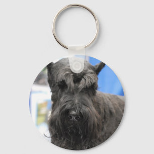 Riesiger Schnauzer-Schlüsselanhänger Schlüsselanhänger