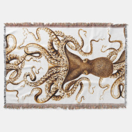Riesiger SeeTintenfisch Cozy Decke