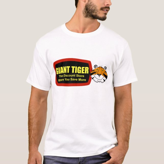 RIESIGER TIGER T-Shirt (Vorderseite)