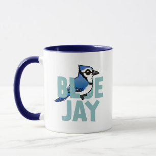 Riesiges blaues Jay Tasse