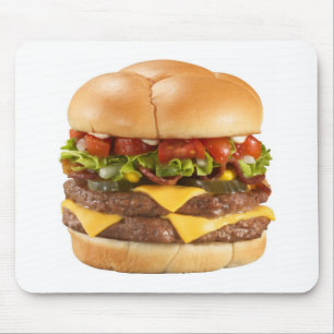 Riesiges Burger mousepad