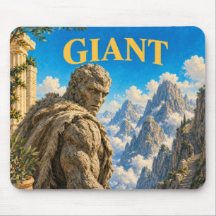 Riesiges, gothisches Fantasy-Monster Mousepad