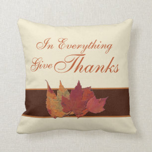 Riesiges Herbst-Blätter gibt Dank-Kissen Kissen