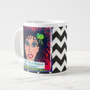 RIESIGES MUG-DO, DAS ICH WIE EINE FREAKIN Jumbo-Tasse