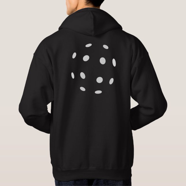 Riesiges Pickleball Geschenk Hoodie (Rückseite)