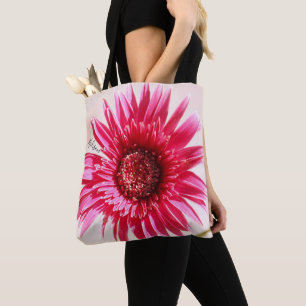 Riesiges rosa Daisy Bloom, personalisiert