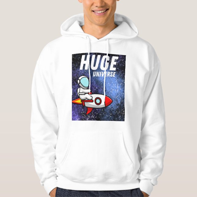 riesiges Universum Hoodie (Vorderseite)