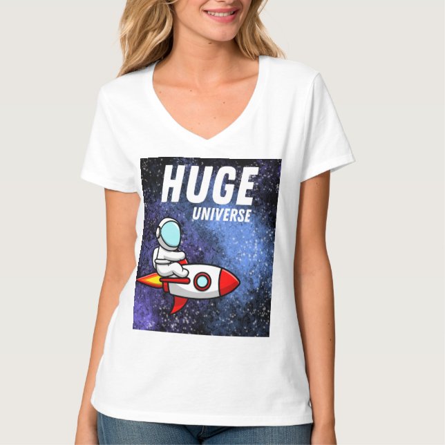 riesiges Universum T-Shirt (Vorderseite)