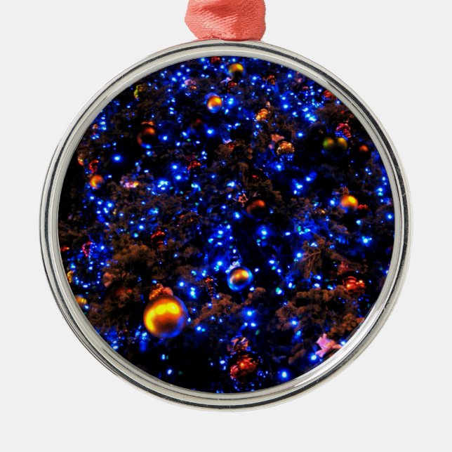 Riesiges Weihnachten Ornament Aus Metall (Vorne)