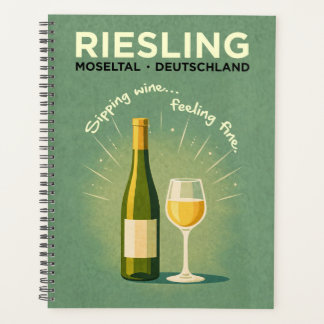 Riesling Moseltal Deutschland Vintage Reise Kunst Planer