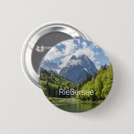 Riessersee Alps Garmisch Partenkirchen Bayern Button