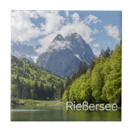 Riessersee Alps Garmisch Partenkirchen Bayern Fliese