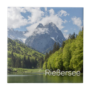 Riessersee Alps Garmisch Partenkirchen Bayern Fliese